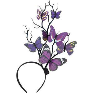 Butterfly Crown Headband | Monarch Fascinator Hat | Tea Party